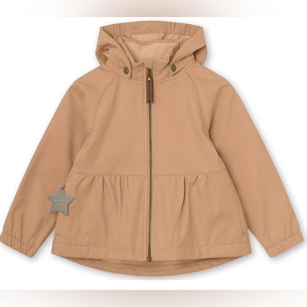 NWT - Mini A Ture - Briddi Jacket - Print Dusty Coral - 4Y